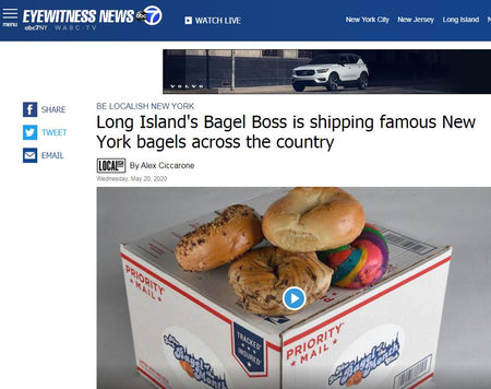 Long Island's Bagel Boss is shipping famous New York bagels across the country