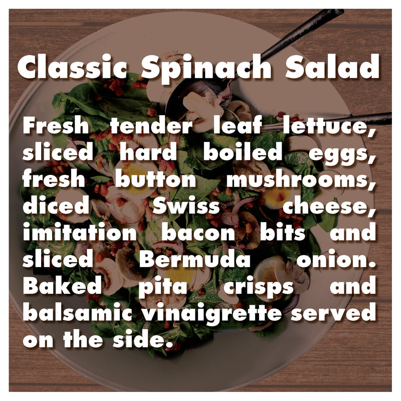 Classic Spinach Salad