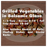 Grilled Vegetables in Balsamic Glaze