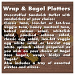 Wrap & Bagel Platters