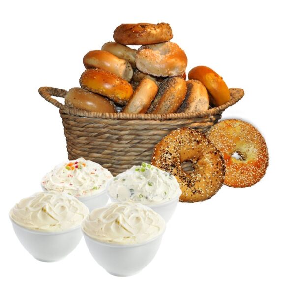 Vegan Tofu Cream Cheese Platter