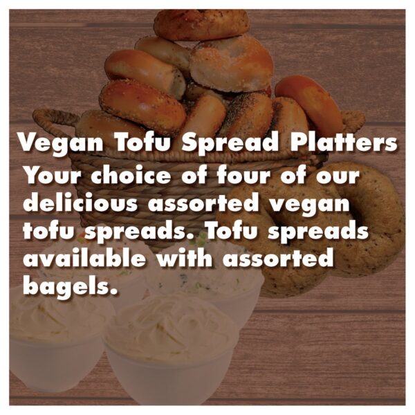 Vegan Tofu Cream Cheese Platter - Image 2