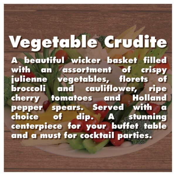 Vegetable Crudite - Image 2